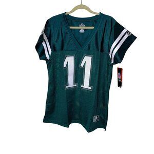 Majestic Womens Jersey Size 1X Green NFL Philadelphia Eagles Carso New